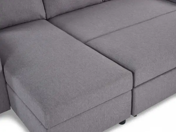 Angel Sofabed With Storage - Light Grey - Image 8
