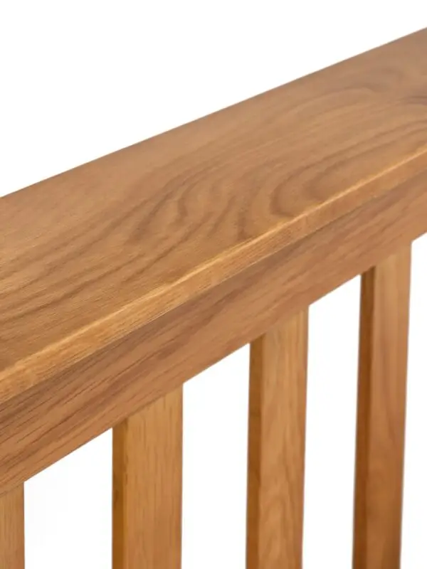 Amsterdam Oak High Footend 135cm Double Bed - Image 7