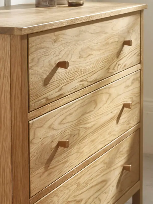 Coxmoor 3 Drawer Chest - Oak - Image 8