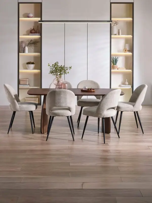 Set Of 2 Ella Dining Chairs - Calico - Image 6
