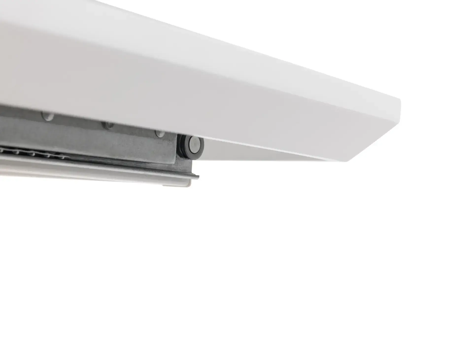 Como High Gloss Extending Table - White - Image 5