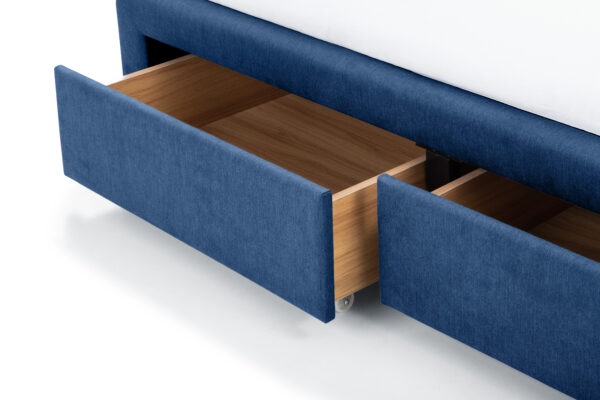 Fullerton 4 Drawer 180cm Superking Bed  Blue - Image 6