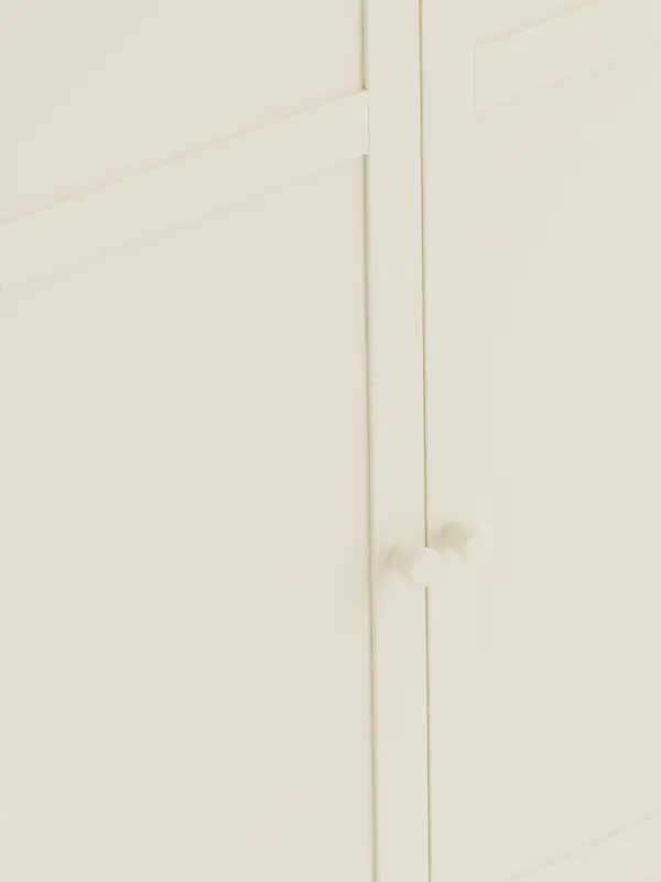 Coxmoor Wardrobe - Ivory and Oak - Image 6