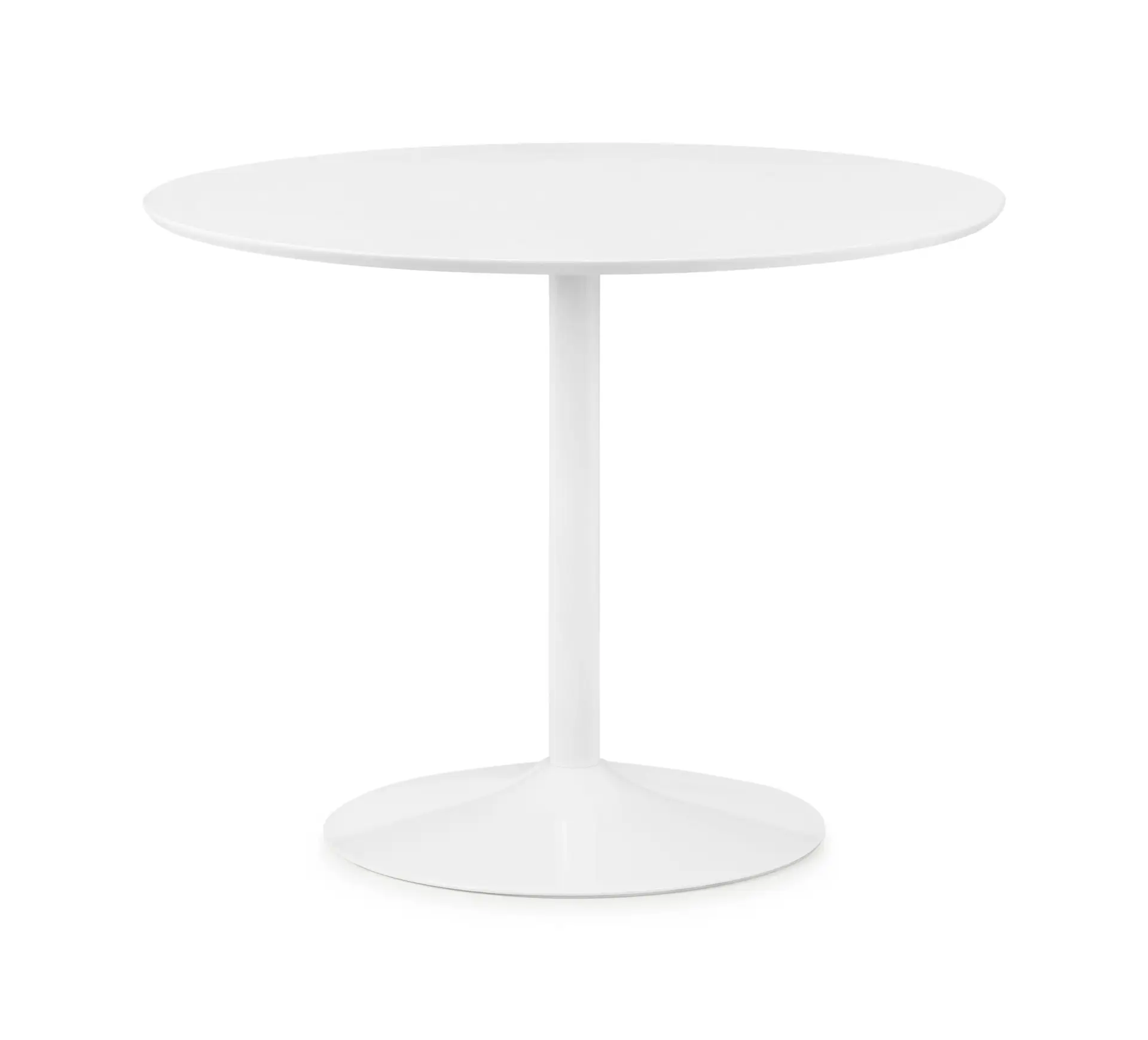 Blanco Round White Pedestal Table