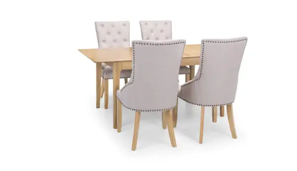 Cotswold Dining Table and 4 Loire Chairs - Image 2