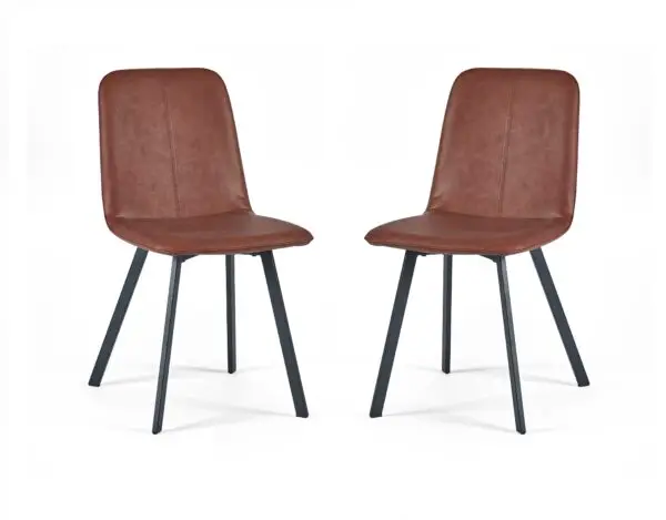 Set Of 2 Goya Chairs Antique Brown - Image 2
