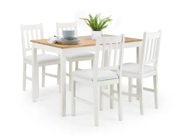 Set Of 2 Coxmoor Dining Chairs - Ivory - Image 6