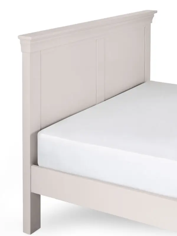 Clermont 135Cm Double Bed - Light Grey - Image 8
