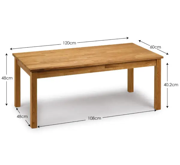 Coxmoor Coffee Table - Oak - Image 3