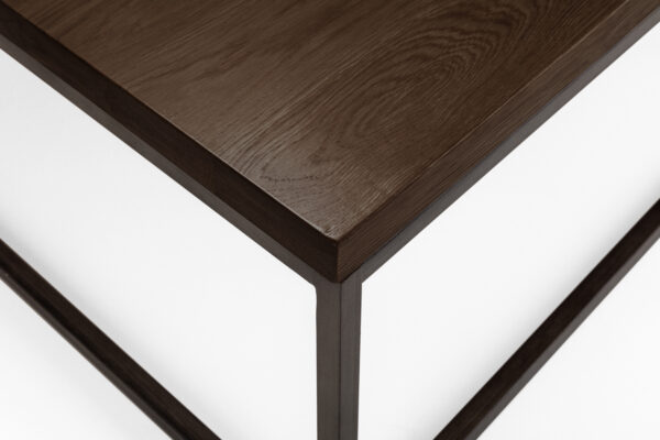 Brooklyn Square Coffee Table - Dark Oak - Image 5