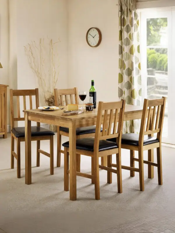 Set Of 2 Coxmoor Chairs - Oak - Image 8