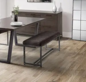 Brooklyn Upholstered Bench - Charcoal
