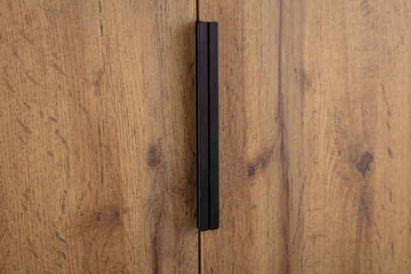 Bali 2 Door 1 Drawer Wardrobe - Light Oak - Image 9
