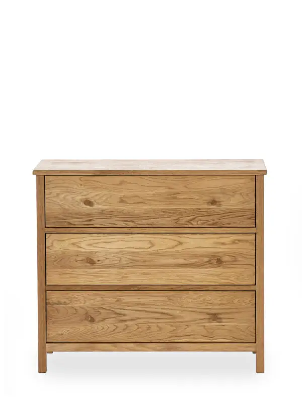 Coxmoor 3 Drawer Chest - Oak - Image 6