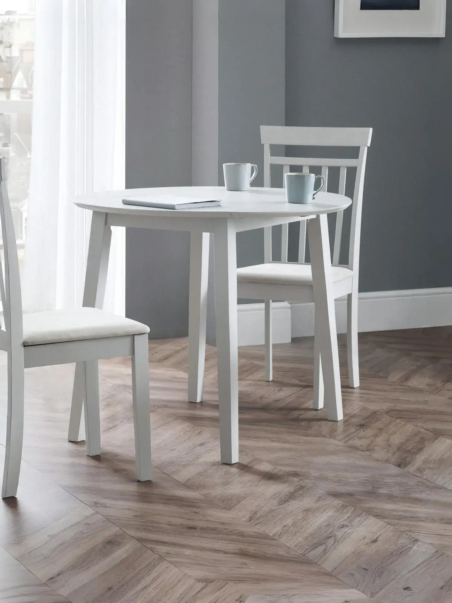 Coast Grey Dropleaf Table - Image 2