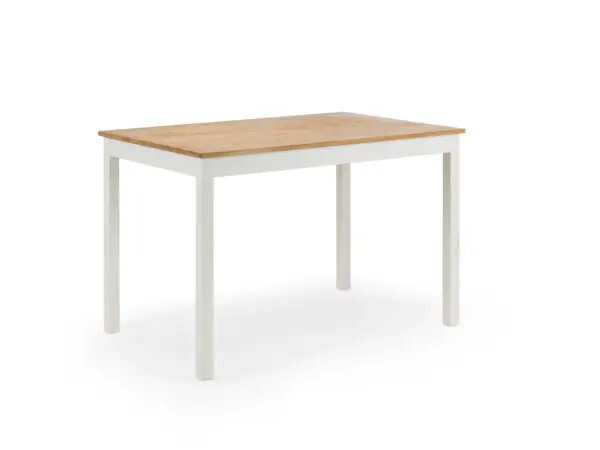Coxmoor Rectangular Dining Table - Ivory & Oak - Image 2
