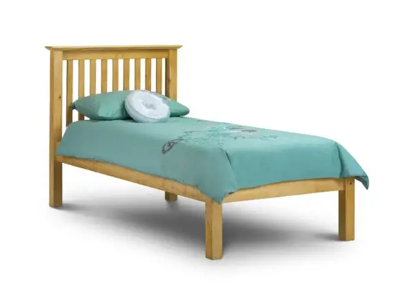 Barcelona Pine Low Footend 90cm Single Bed - Image 2