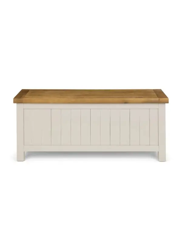 Aspen Storage Bench - Grey Wash - Image 7
