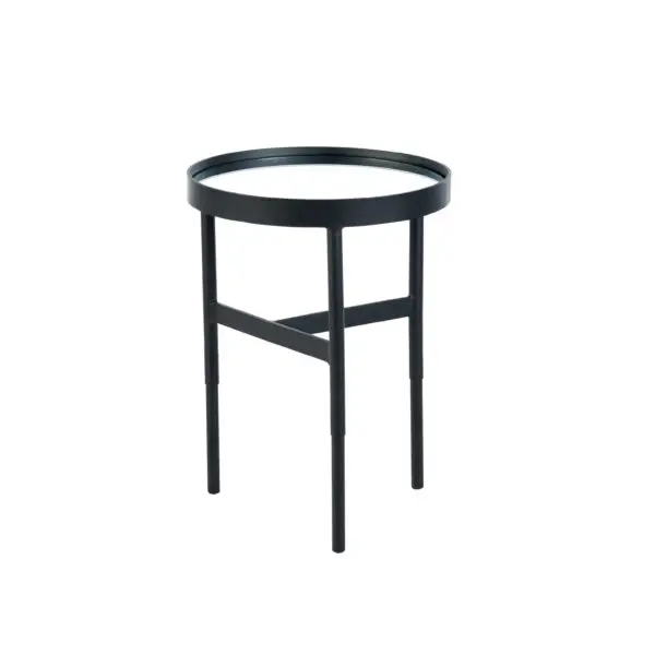Franki Mirror Glass Lamp Table - Image 3
