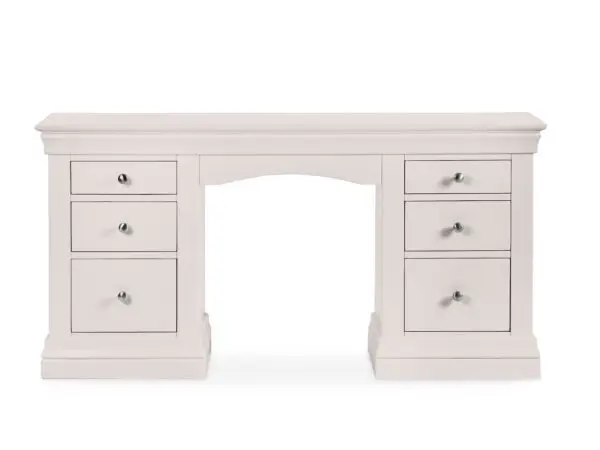 Clermont Dressing Table - Light Grey - Image 5