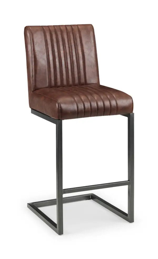 Set Of 2 Brooklyn Barstools - Brown - Image 3