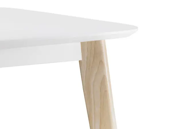 Casa White Square Table and 4 White Casa Chairs - Image 3