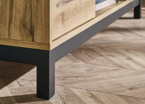 Bali Tv Unit - Light Oak - Image 8