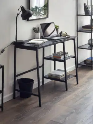 Chicago Desk Smoked Glass