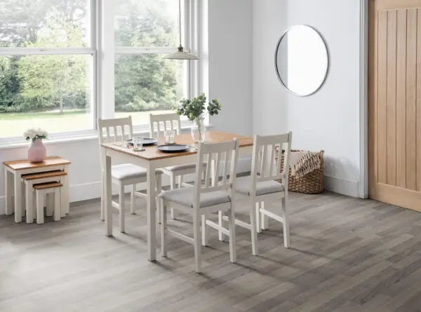 Set Of 2 Coxmoor Dining Chairs - Ivory - Image 7
