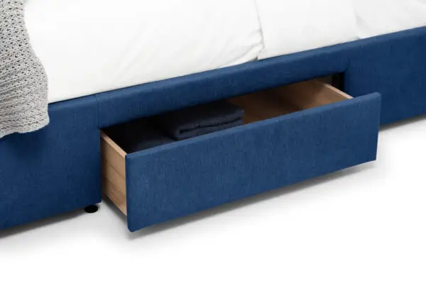 Fullerton 4 Drawer 150cm King Bed  Blue - Image 7