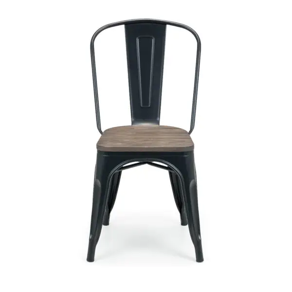 Set Of 4 Grafton Metal Chairs - Image 2