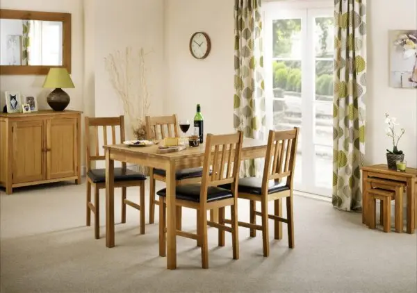Set Of 2 Coxmoor Chairs - Oak - Image 7
