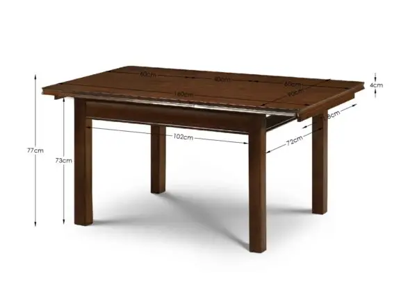 Canterbury Rectangular Extending Table and 6 Canterbury Chairs - Image 3