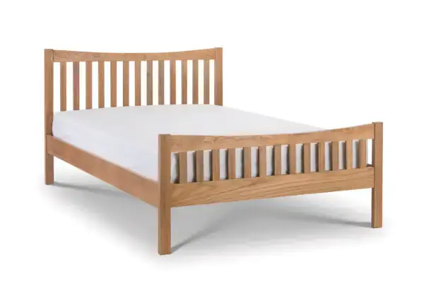 Bergamo Oak 150cm King Bed - Image 3