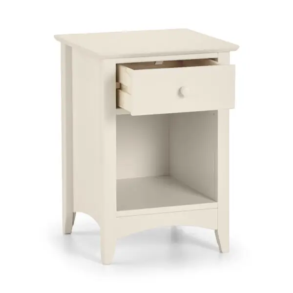 Cameo 1 Drawer Bedside - Image 3
