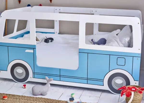 Campervan Bed - Light Blue - Image 12