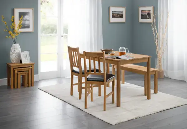 Coxmoor Rectangular Dining Table - Oak - Image 7