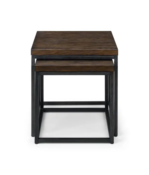 Brooklyn Nesting Lamp Tables - Dark Oak - Image 3