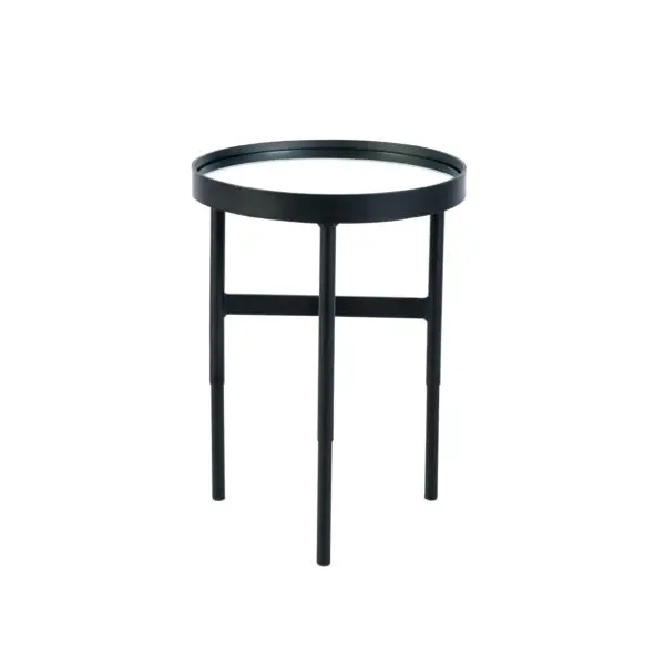 Franki Mirror Glass Lamp Table - Image 5
