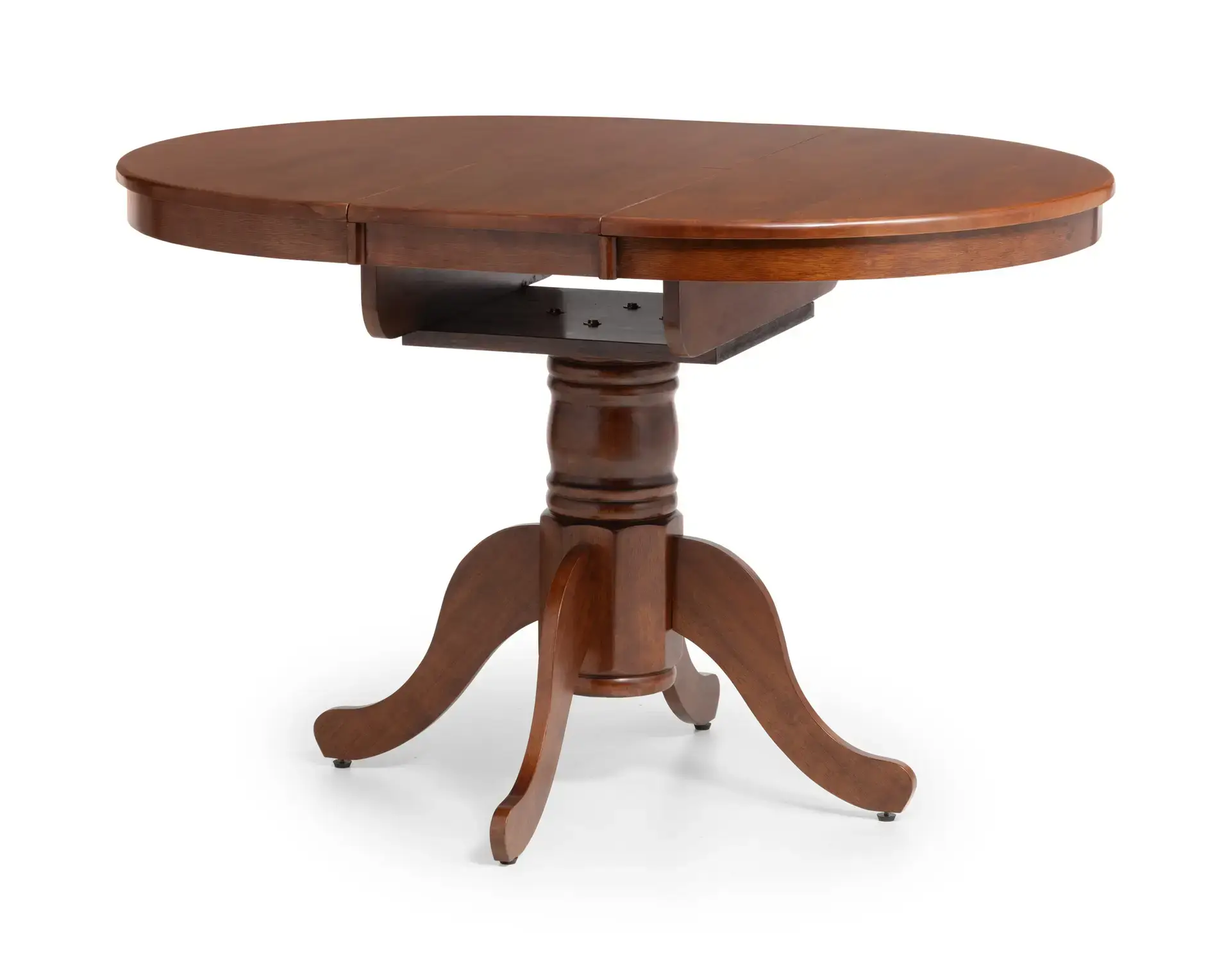 Canterbury Round To Oval Extending Table - Mahogany - Image 3