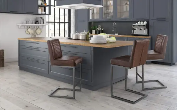 Set Of 2 Brooklyn Barstools - Brown - Image 6
