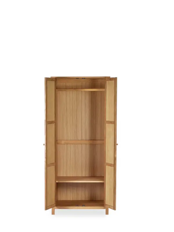 Coxmoor Wardrobe - Oak - Image 7