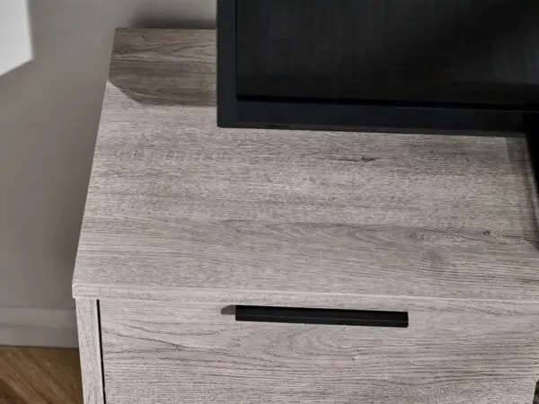Bali Tv Unit - Grey Oak - Image 9