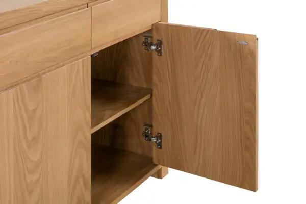 Curve Oak Sideboard - Image 5