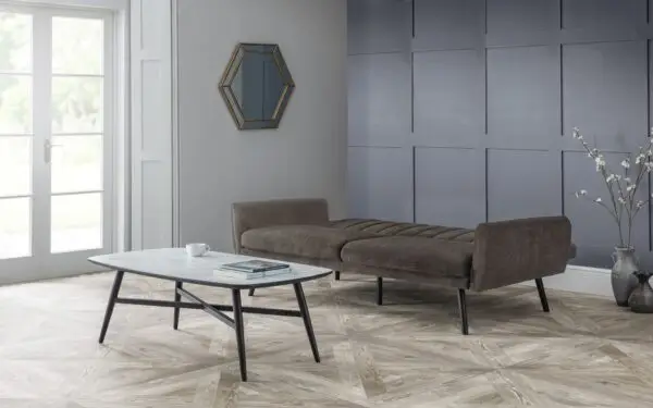 Afina Sofabed - Grey Velvet - Image 3