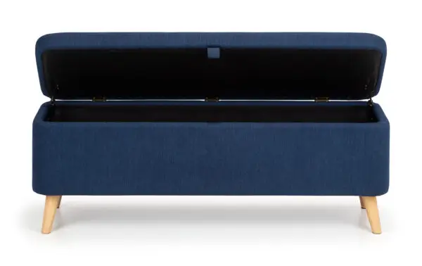 Astrid Blanket Box - Blue - Image 4