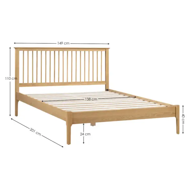 Cotswold 150cm King Bed - Image 6