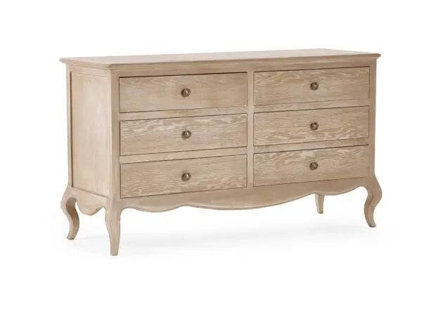 Camille 6 Drawer Wide Chest - Image 3