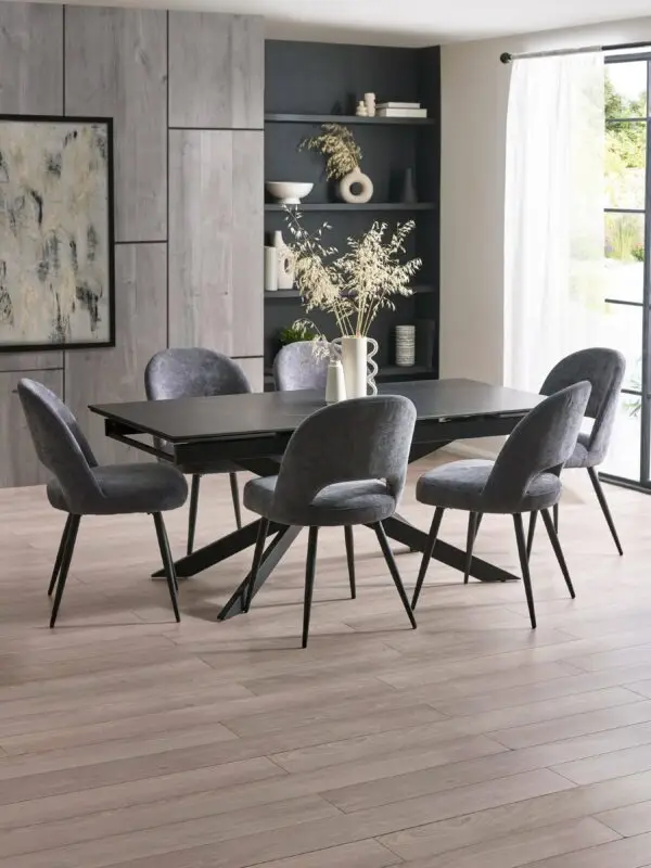 Set Of 2 Ella Dining Chairs - Onyx - Image 8