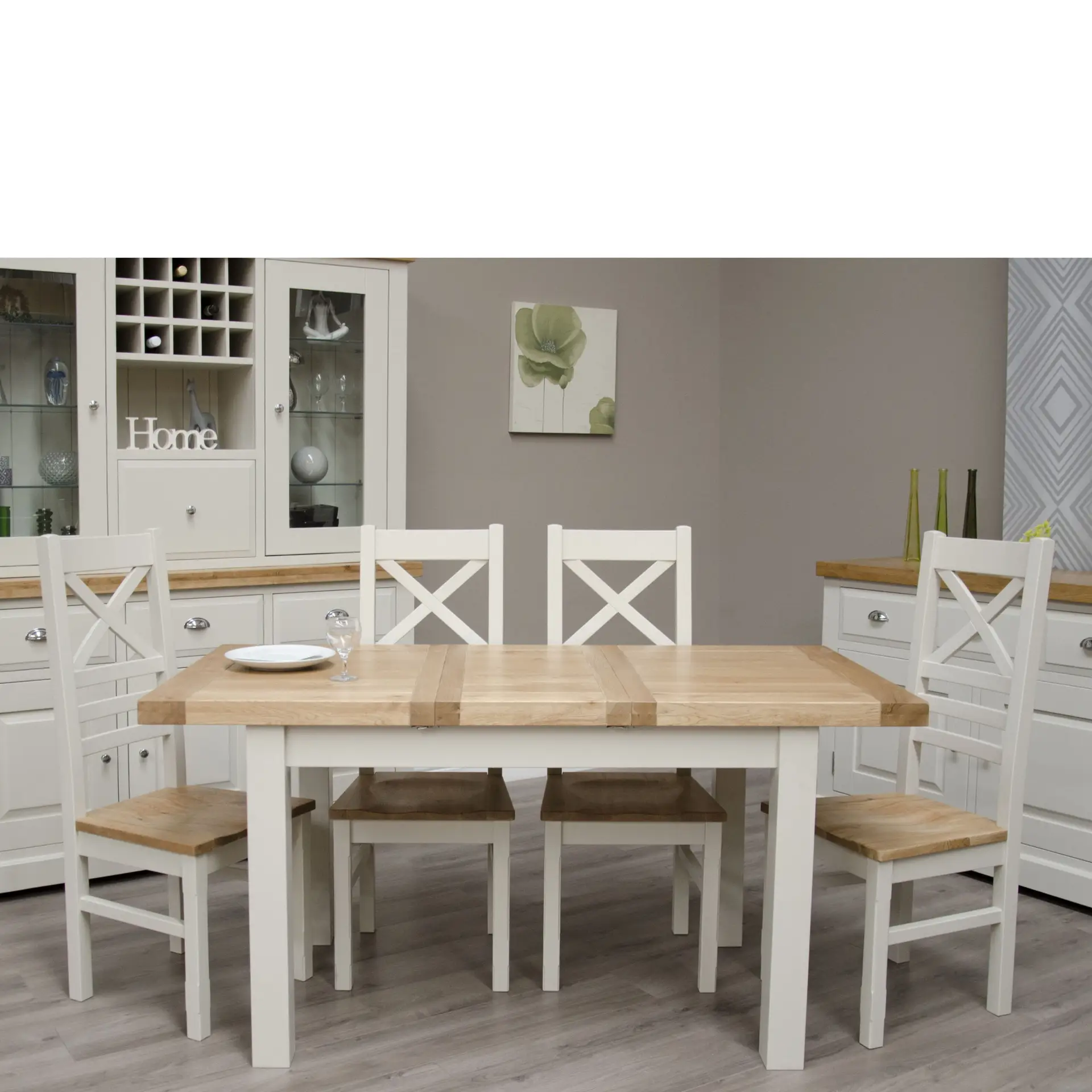 Painted Deluxe 1200 extending table